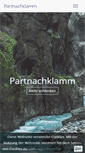 Mobile Screenshot of partnachklamm-info.de